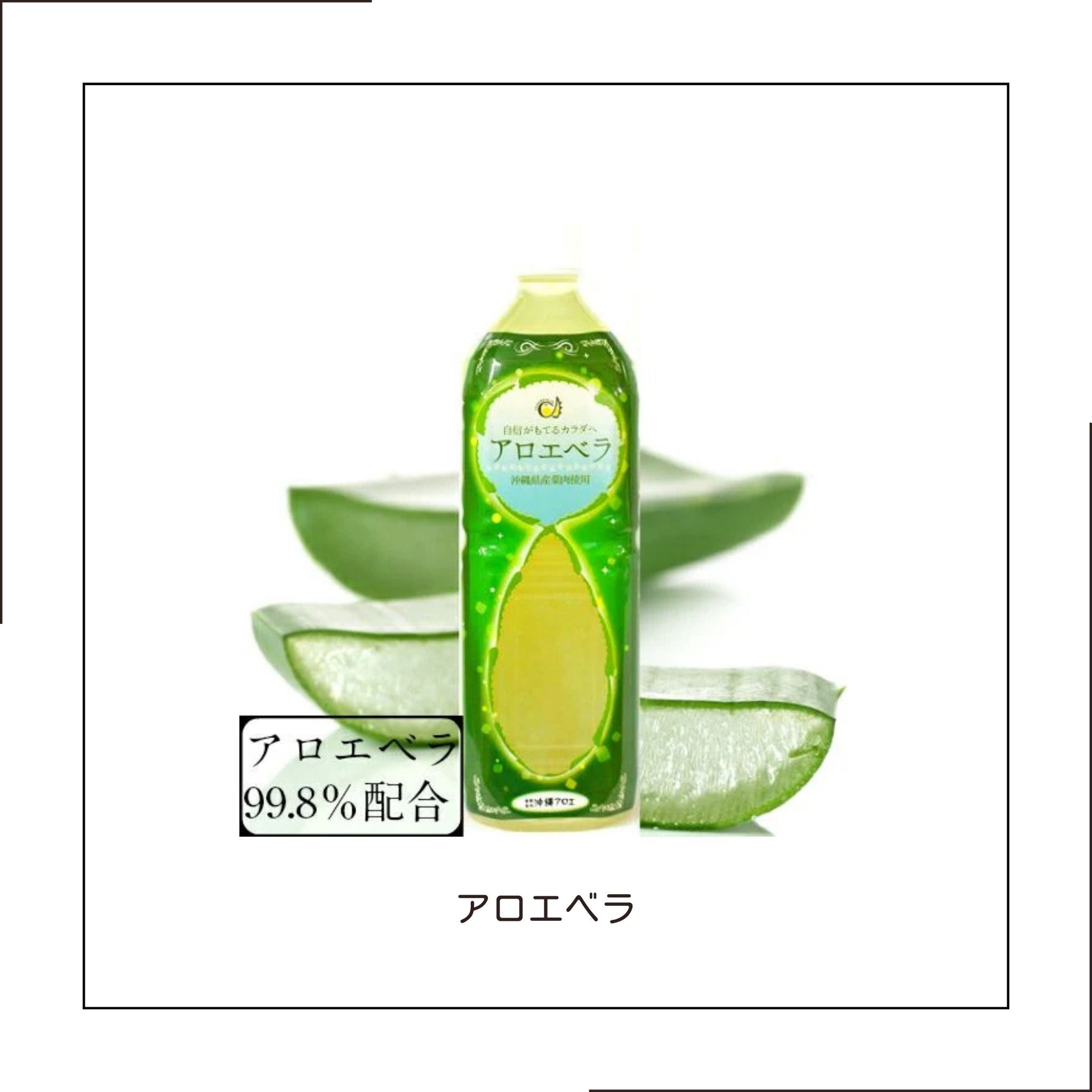 豊富な食物繊維で美肌へ導く/内側からみずみずしく/アロエベラジュース1000ml