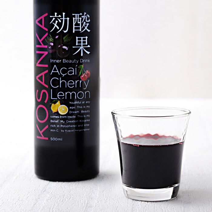 アサイーの濃縮エキスを75％配合　抗酸化