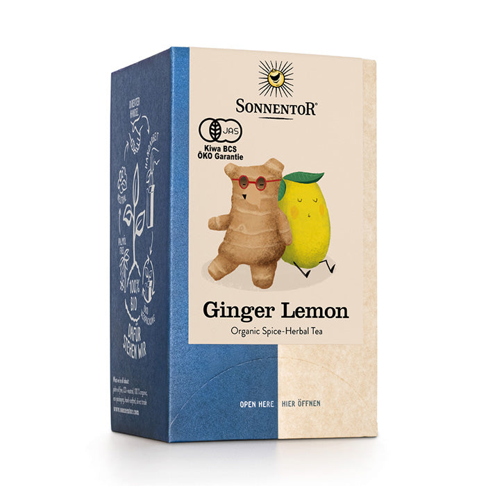 ジンジャーレモンティー【オーガニック】【ハーブティ】【サスティナブル】