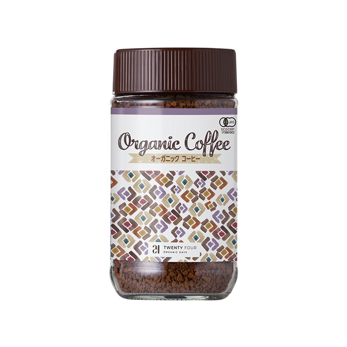 【オーガニック＆フェアトレードのアラビカ種コーヒー豆使用】オーガニック インスタントコーヒ